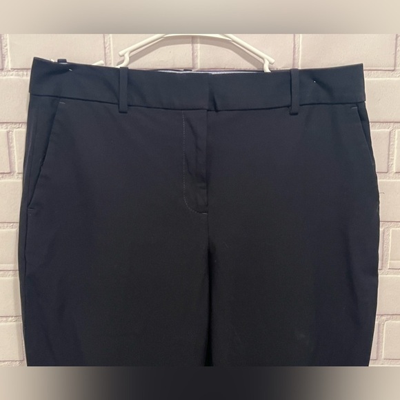 CLASSIC CLOTHING women navy blue mid rise dress pants/size 10 - Picture 5 of 6